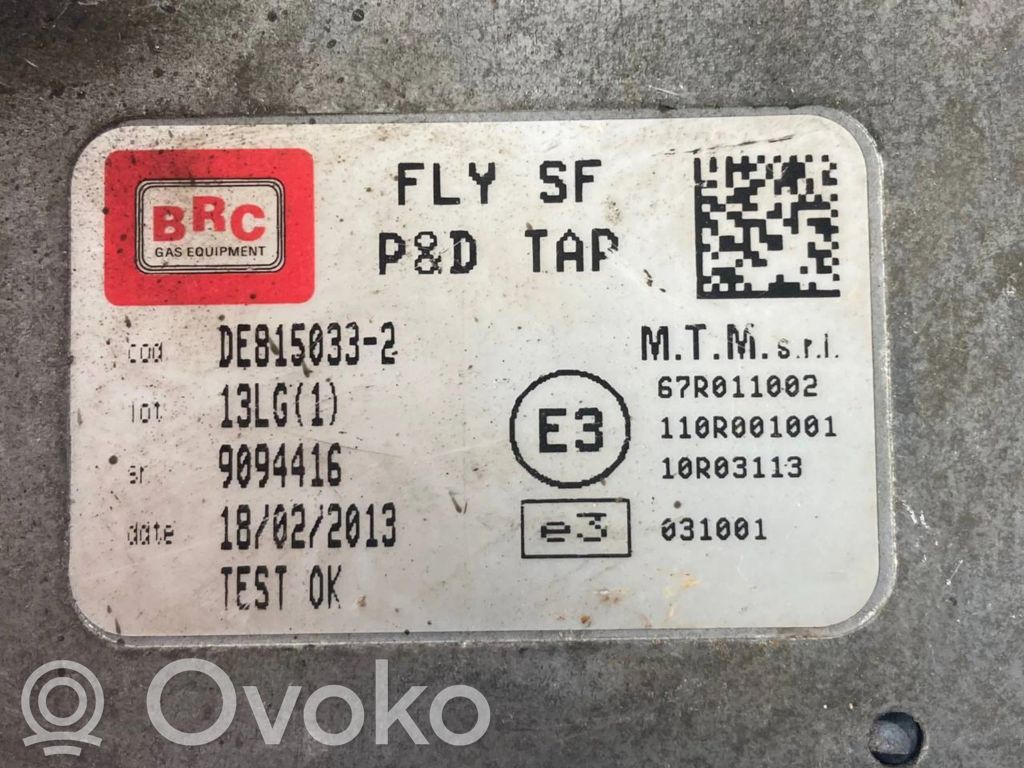 Gas appliance control unit