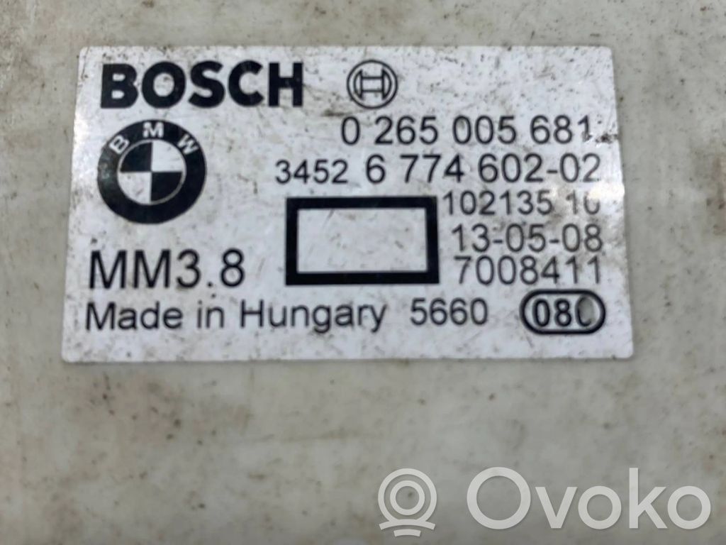 ESP (elektroniskās stabilitātes programmas) sensors (paātrinājuma sensors)