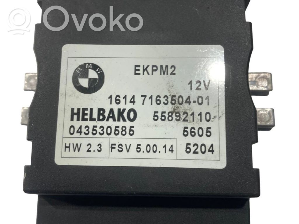 Degvielas sūkņa vadības bloks