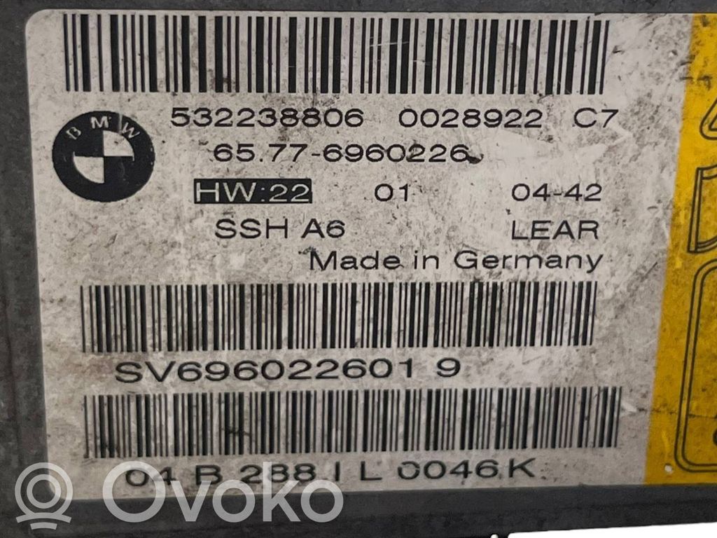 Gaisa spilvenu vadības bloks