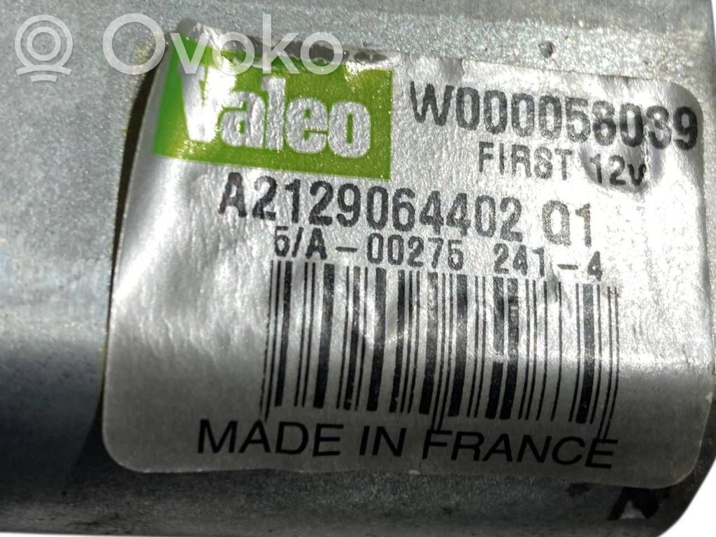 Aizmugurējā loga tīrītāja motoriņš