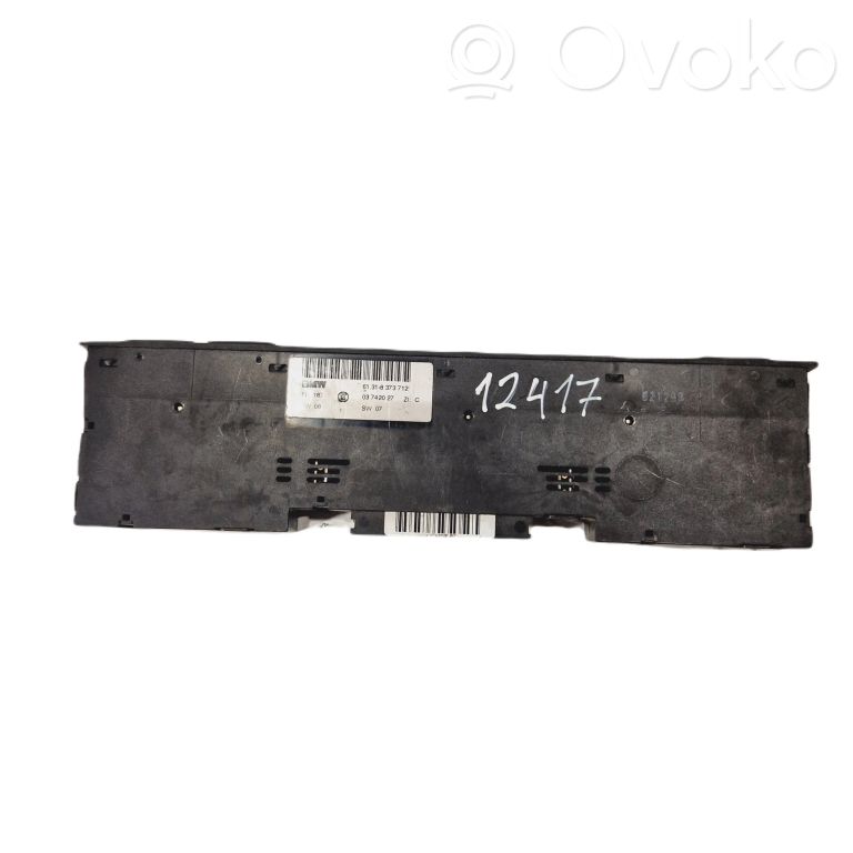 Seat heating switch