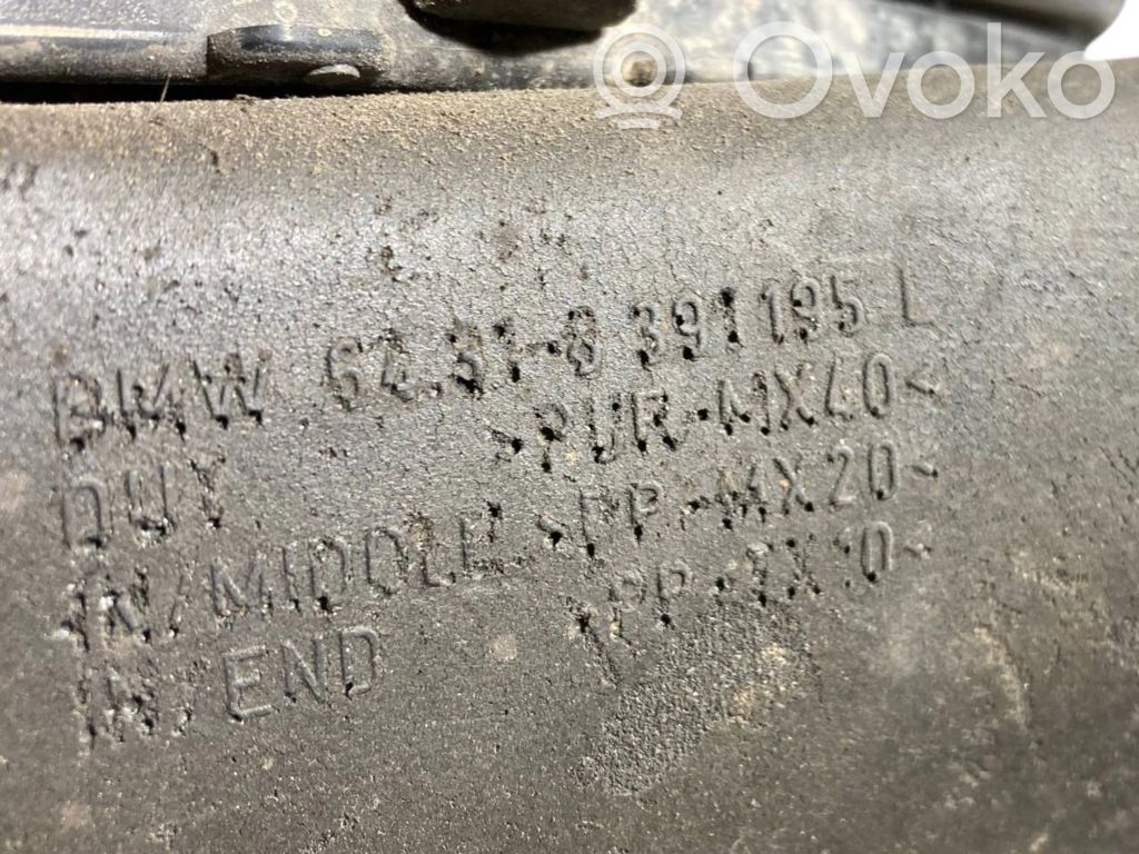 Gaisa ieplūdes kanāla detaļas