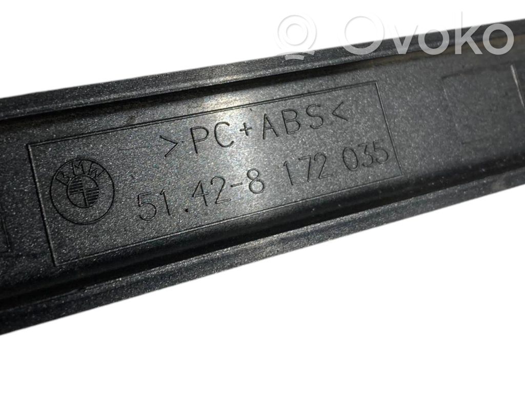 Rear door decorative trim (moulding)