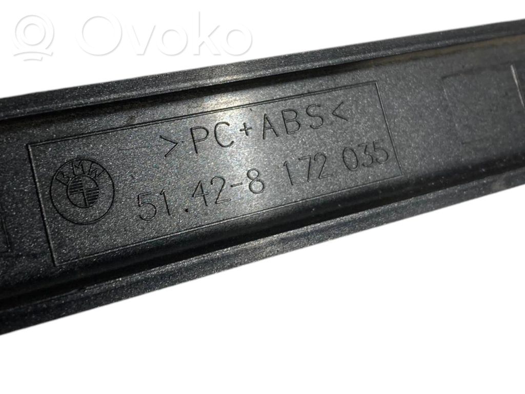 Rear door decorative trim (moulding)