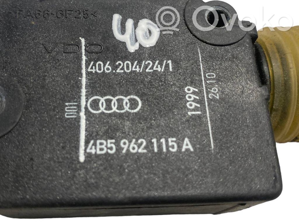 Aizmugurējā pārsega slēdzenes motorīts