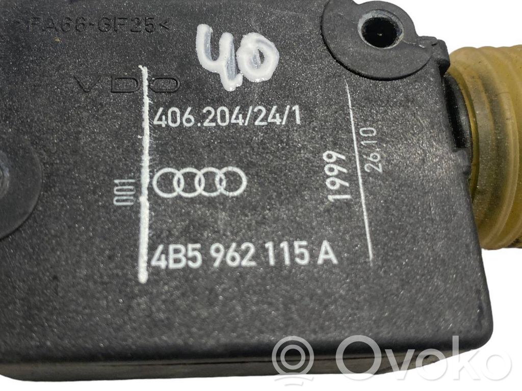 Aizmugurējā pārsega slēdzenes motorīts