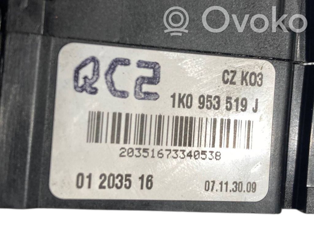 Stikla tīrītāja vadības pogas kātiņš