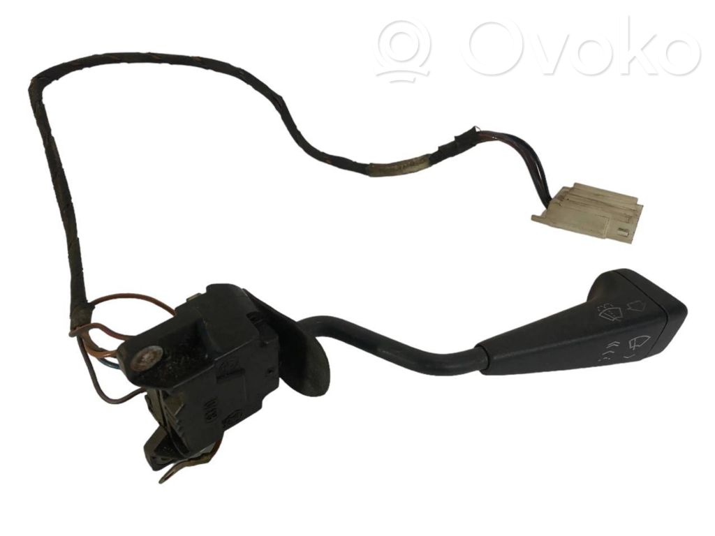 Wiper control button stalk