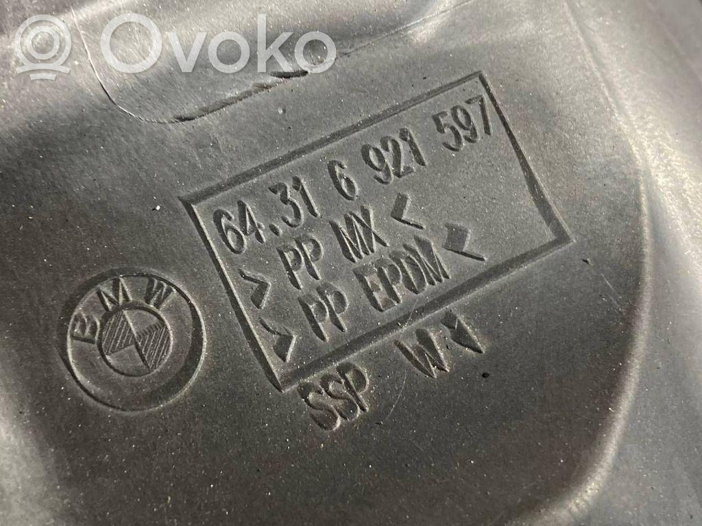 Air microfilter overhead part