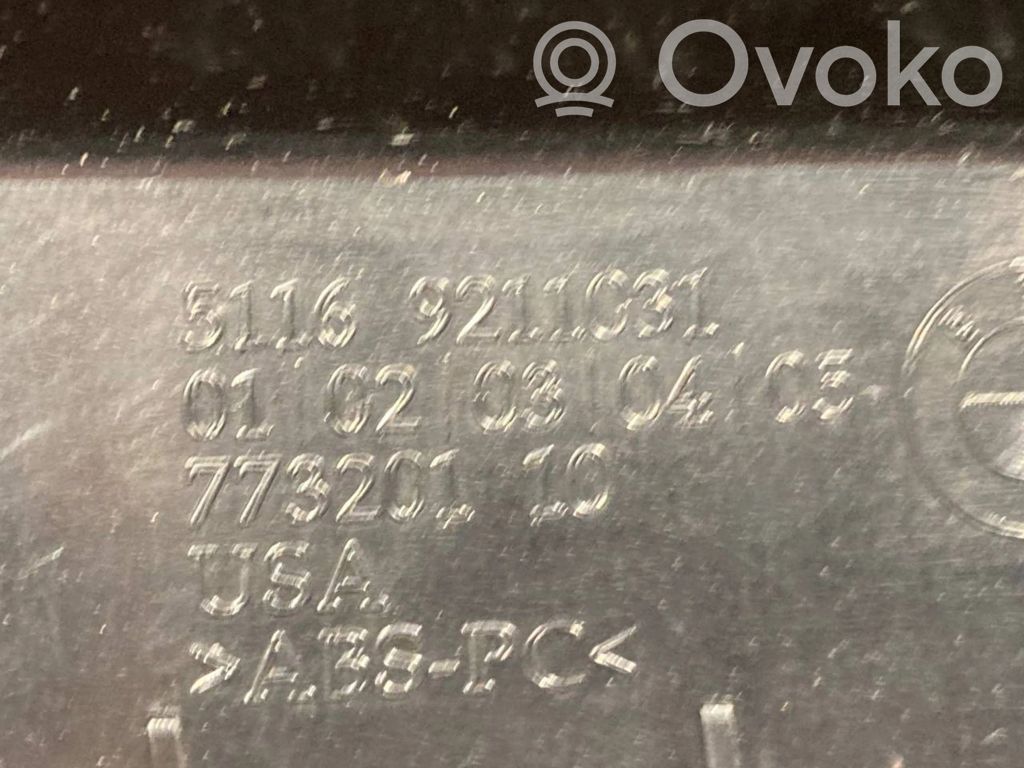 Storage compartment in the center console