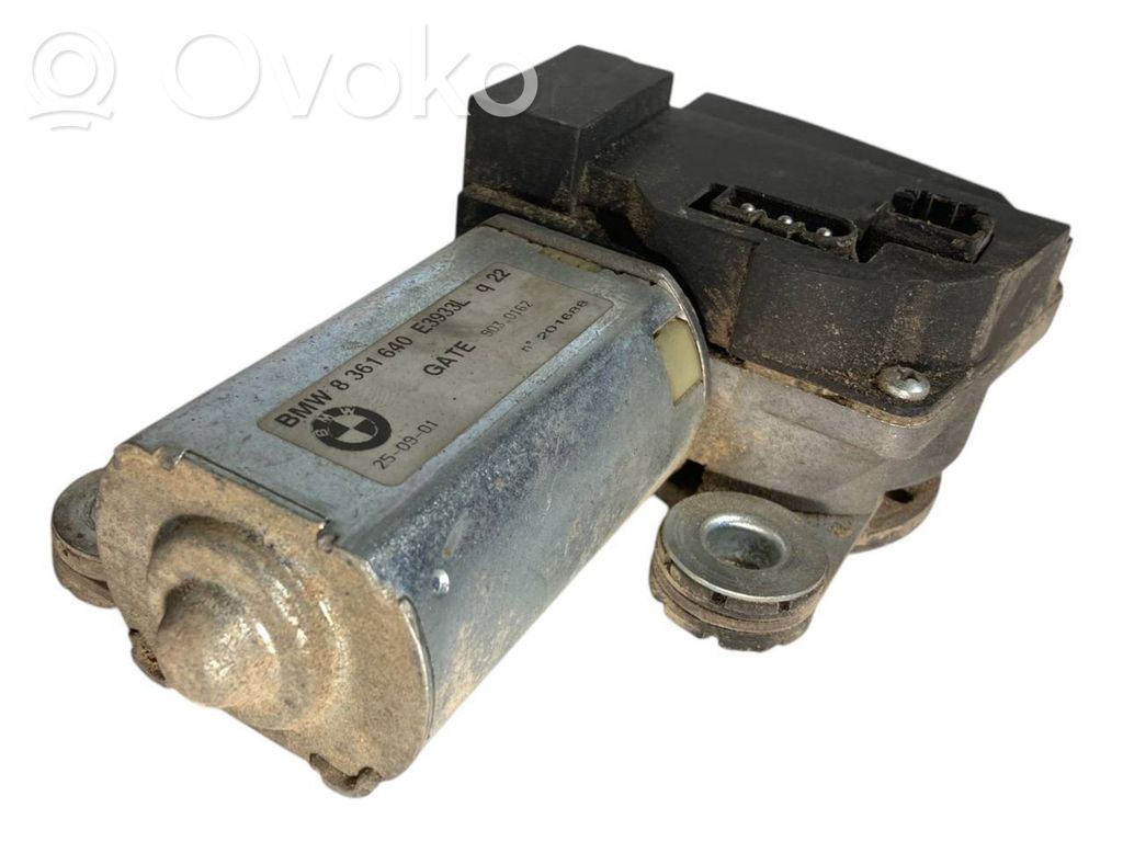 Rear window wiper motor