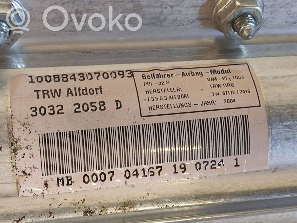 Pasažiera drošības spilvens