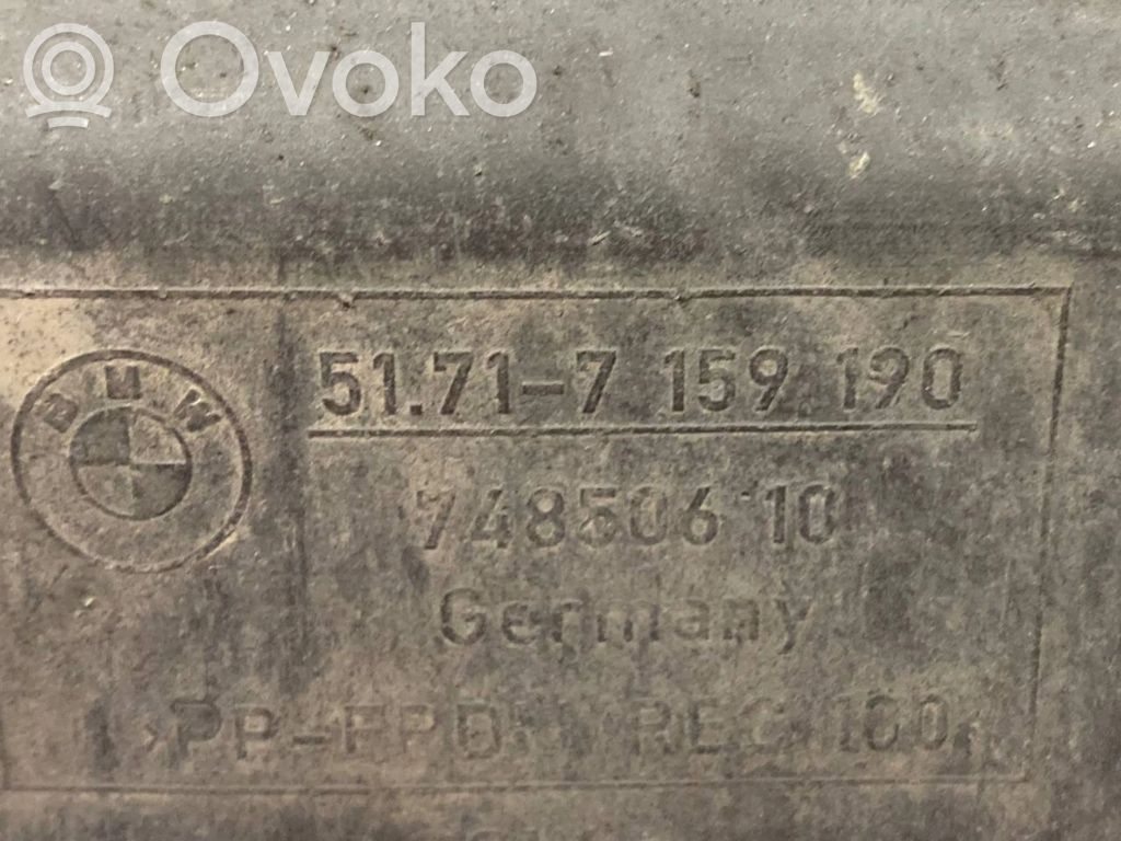 Under engine guard (front)