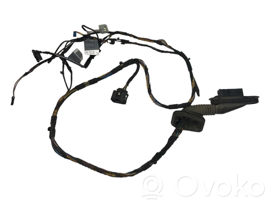 Rear door wiring installation