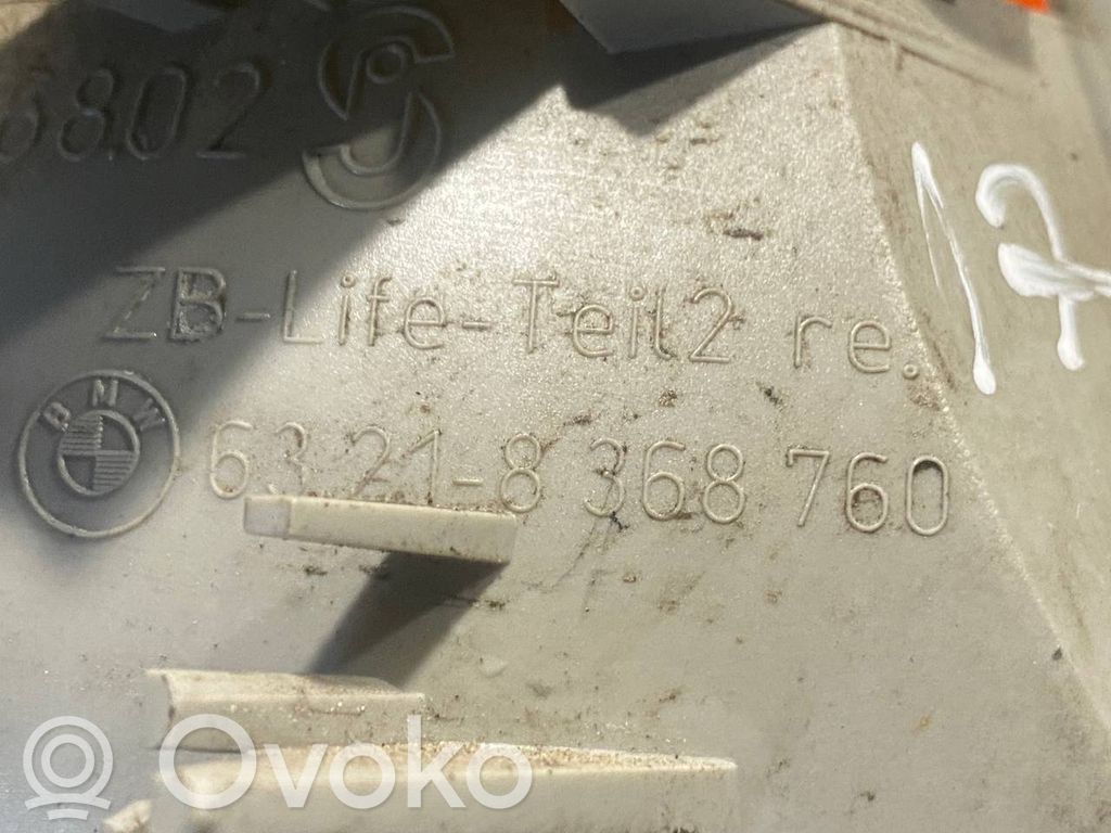 Aizmugurējais lukturis pārsegā