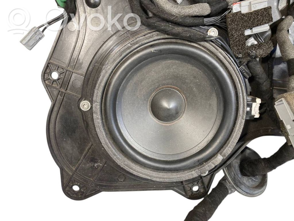 Speaker(s) in front door