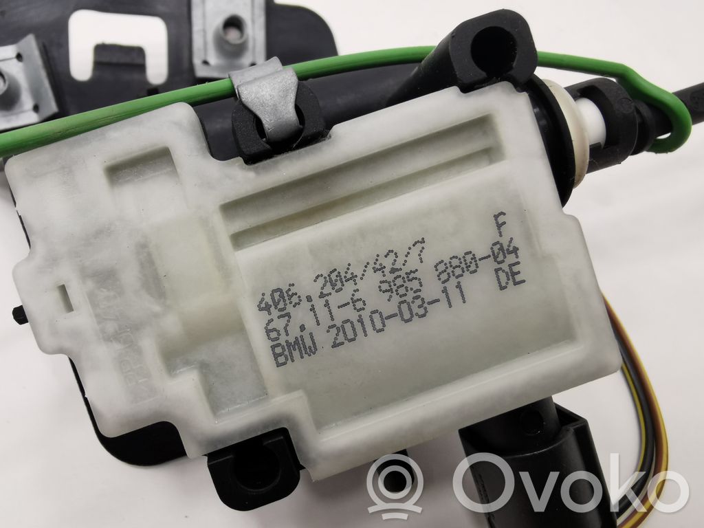 Degvielas tvertnes elektriskā slēdzene