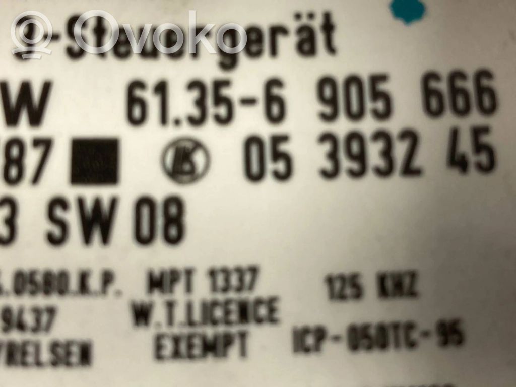 Aizdedzes ECU komplekts