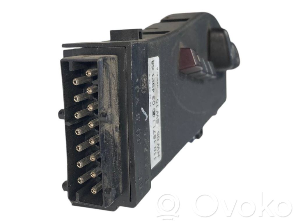 Seat adjustment switch(es)