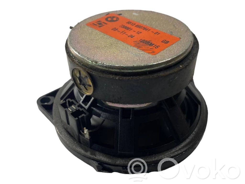 Speaker(s) in the rear door