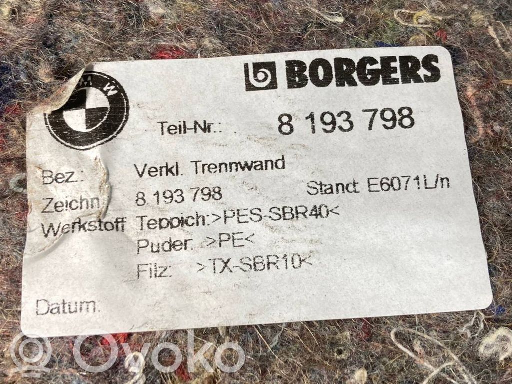 Bagāžnieka paklājiņš