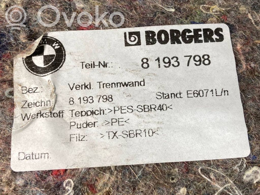 Bagāžnieka paklājiņš
