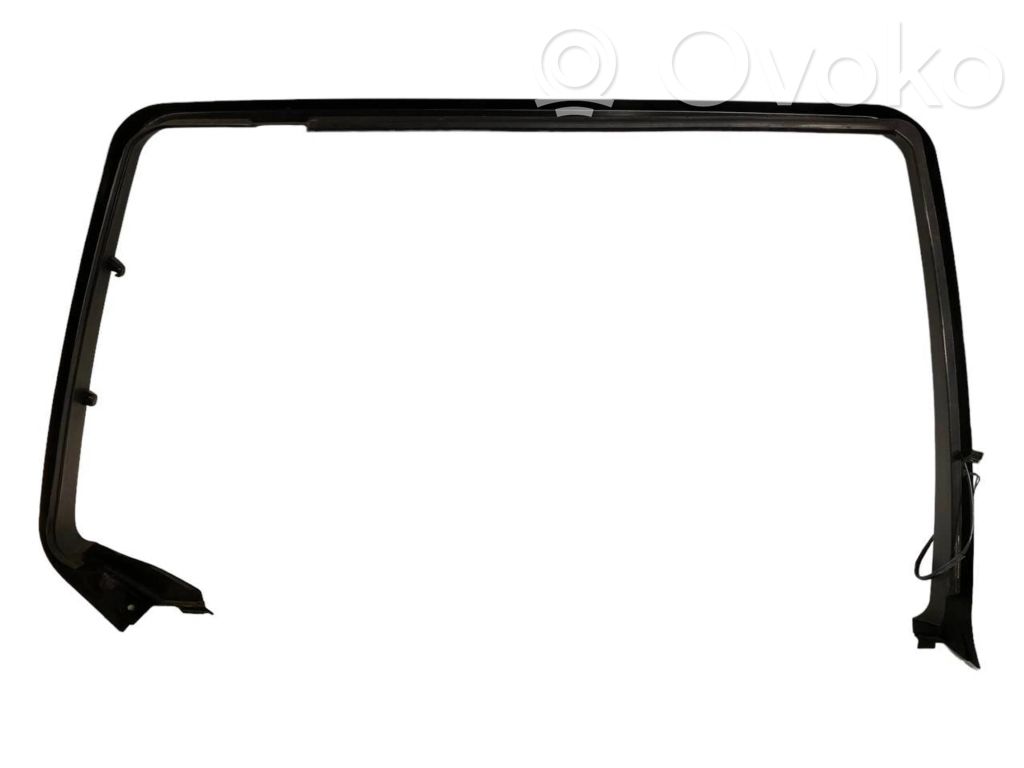 Rear door glass frame