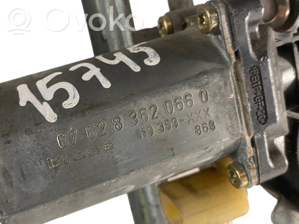 Elektriskā loga pacelšanas mehānisma komplekts