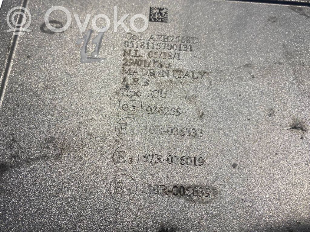 Gāzes iekārtas vadības bloks