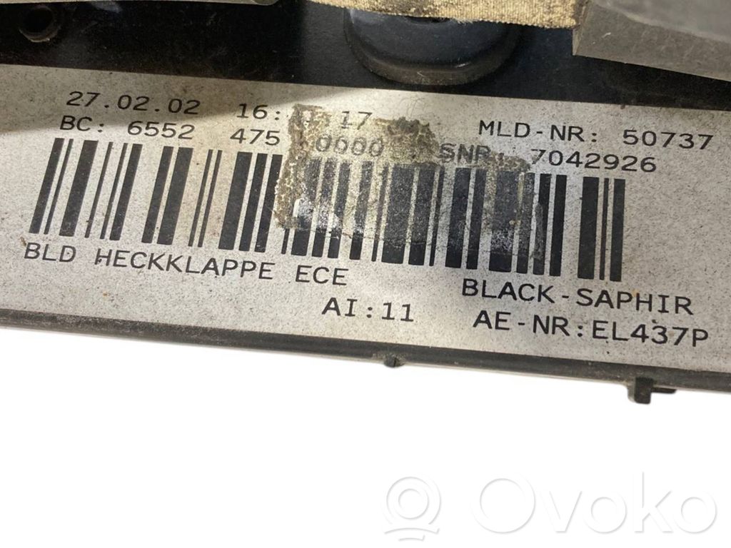 Bagāžnieka dekoratīvā apdare