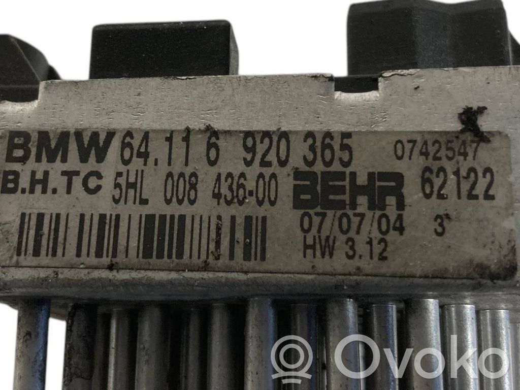 Small radiator fan rheostat