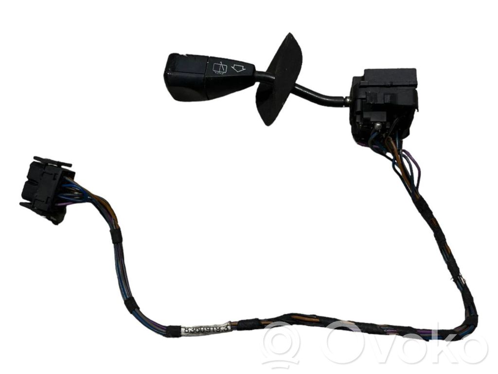 Wiper control button stalk