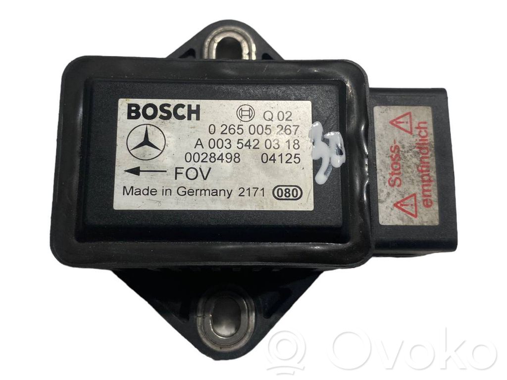 ESP (elektroniskās stabilitātes programmas) sensors (paātrinājuma sensors)