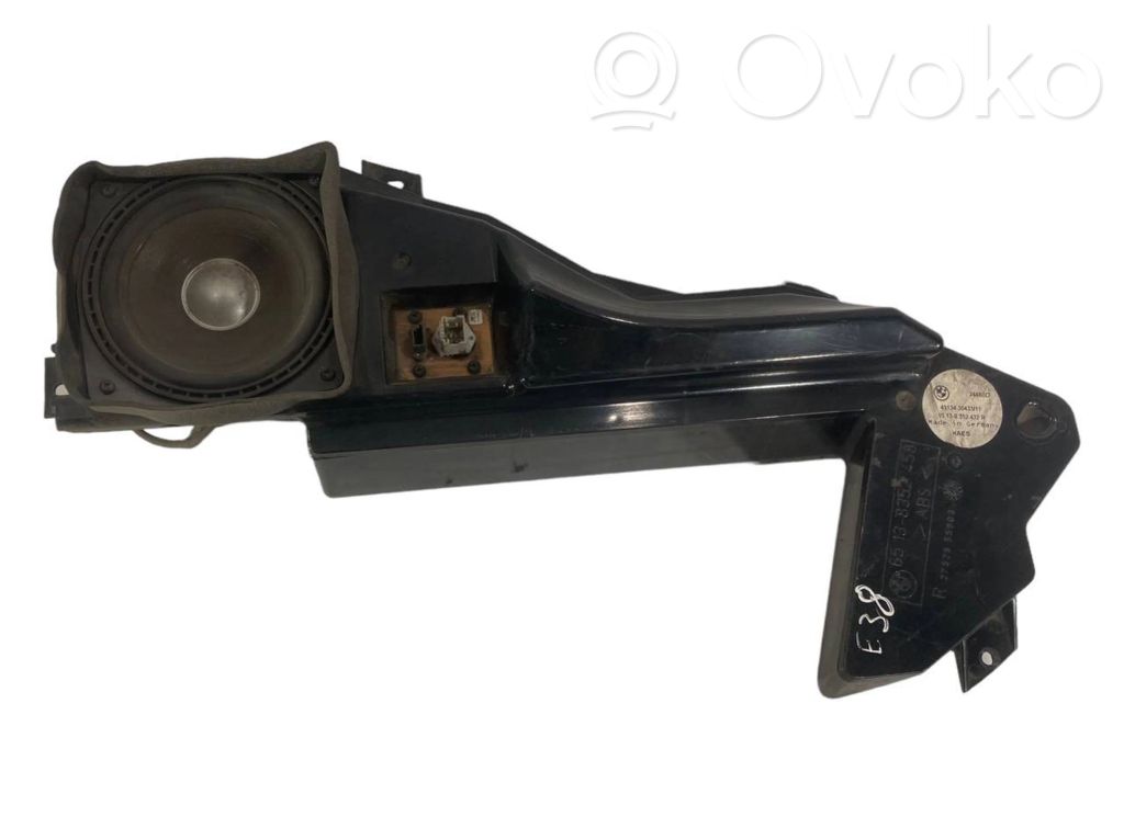 Speaker(s) in the rear door