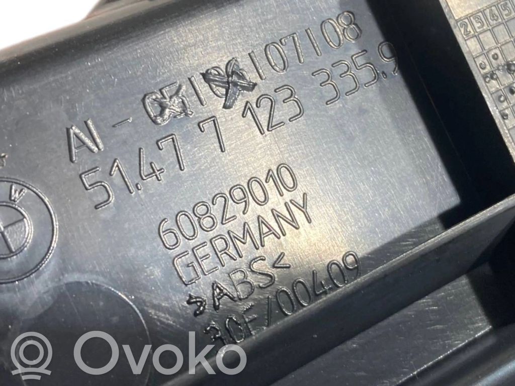 Bagāžnieka sliekšņa dekoratīvā apdare