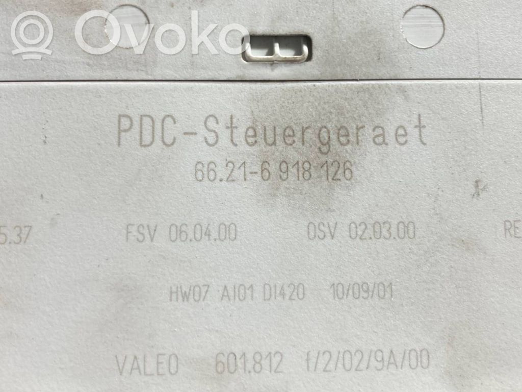 Parkošanas (PDC) vadības bloks