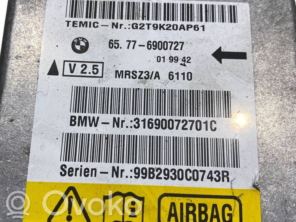 Gaisa spilvenu vadības bloks