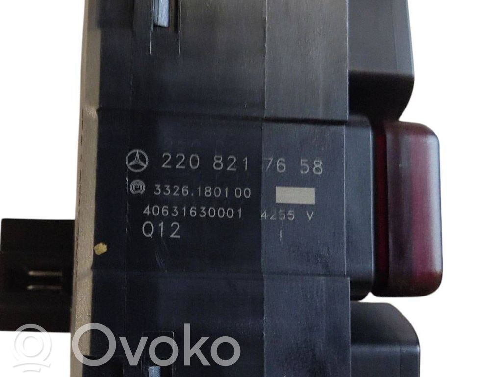 Avārijas lukturu slēdzis