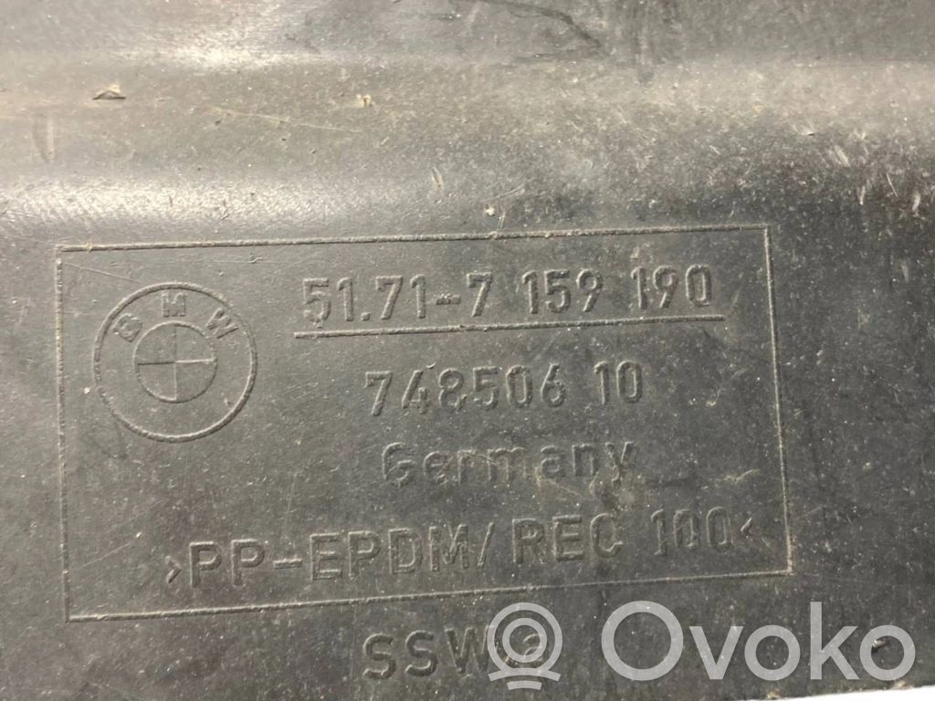 Under engine guard (front)