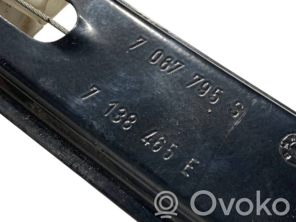 Priekšpusē elektriskā loga pacelšanas mehānisma komplekts