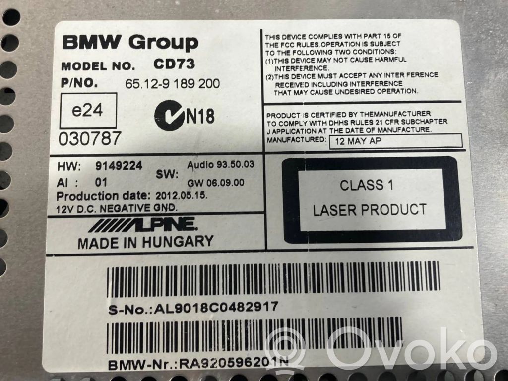 Radio / CD/DVD atskaņotājs / navigācija