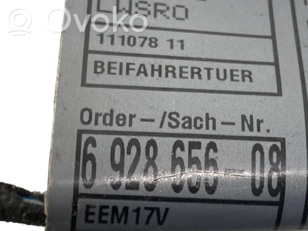 Priekšējo durvju vadu instalācija