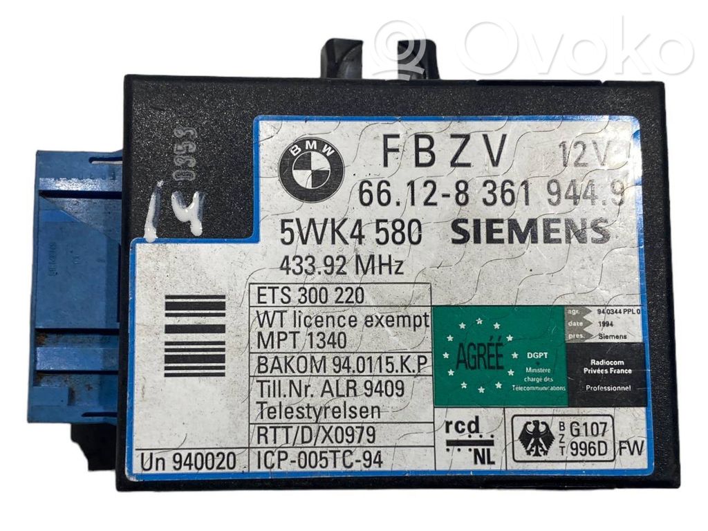 Other types of control units/modules