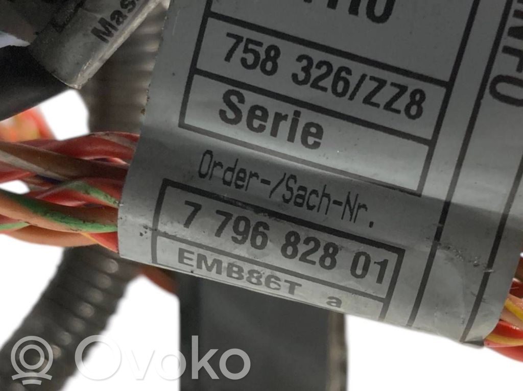 Dzinēja vadu instalācija