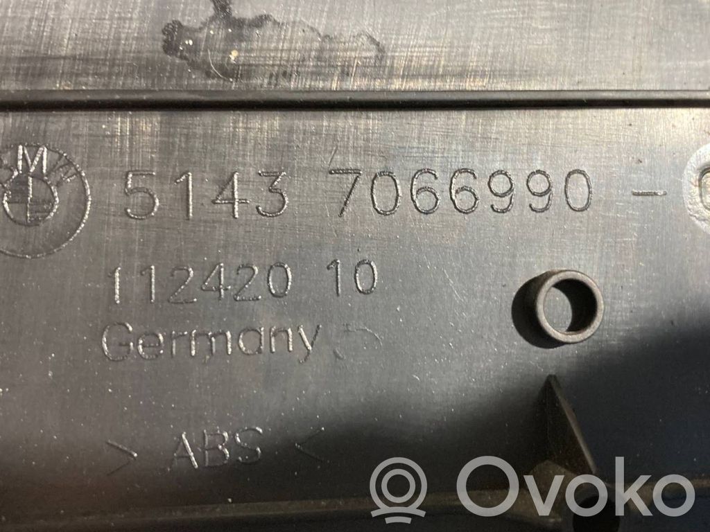 Kāju zonas sānu dekoratīvā apdare