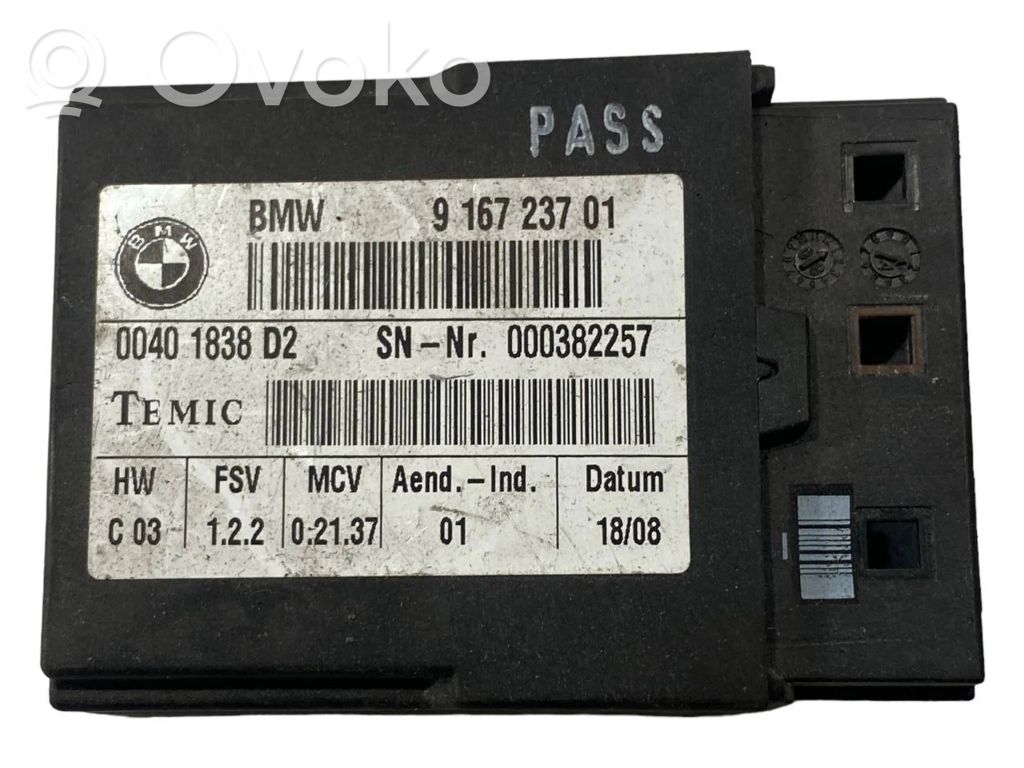 Seat control module
