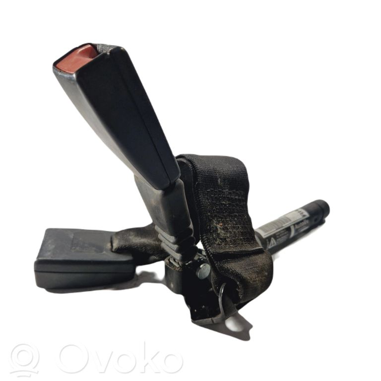 Rear belt buckle
