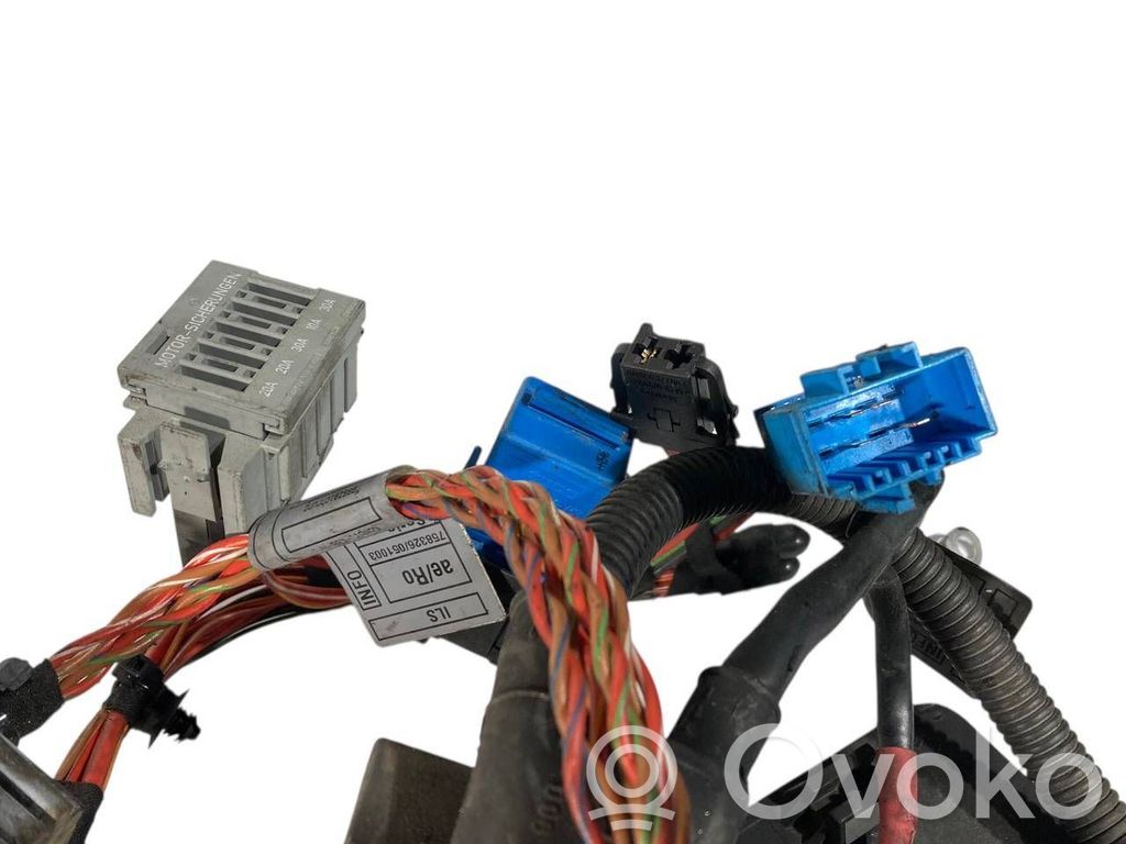 Dzinēja vadu instalācija