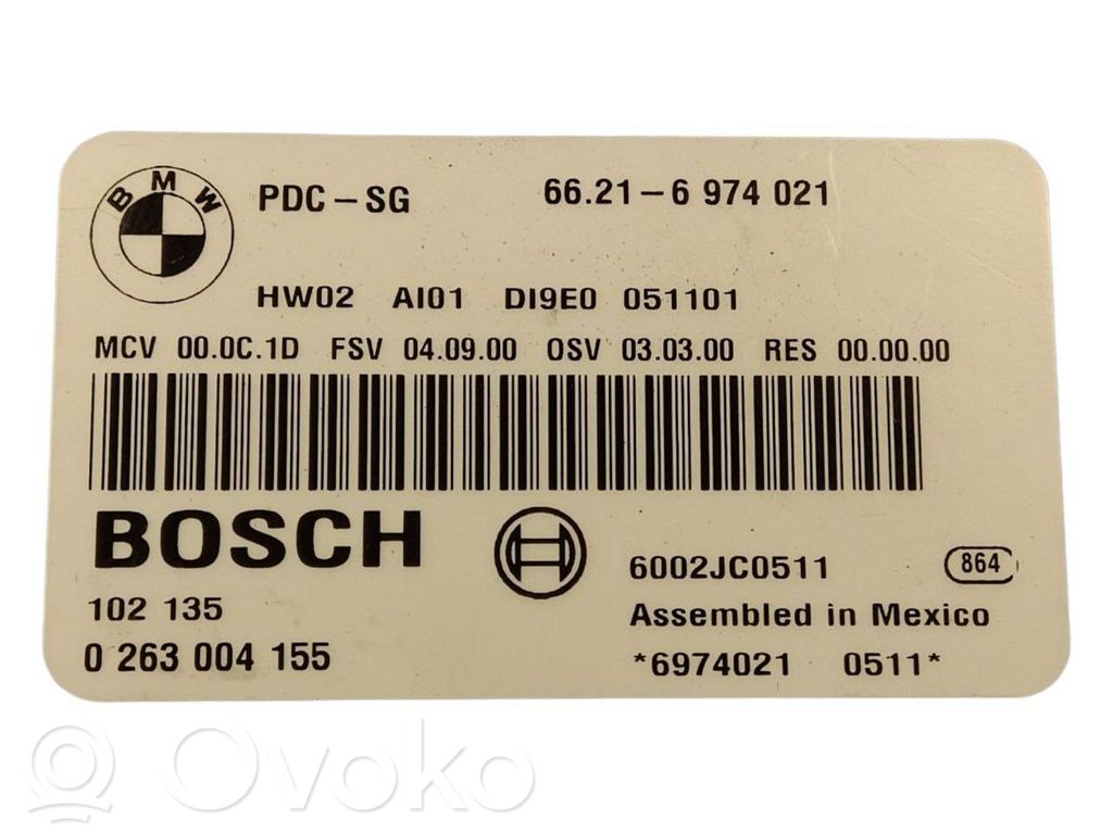 Блок управления парковкой (PDC)